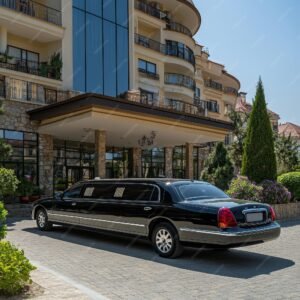 imgi 37 black limousine is parked front hotel 1000124 301682