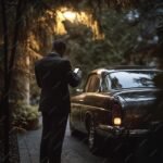 imgi 45 45yearold man suit looking his smartphone 1177187 137907