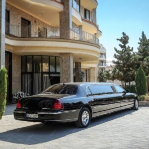 imgi 45 black car with license plate that says luxury 1000124 314486