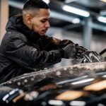 imgi 47 photo car wash technician handdrying buffing car paint 1077802 169814