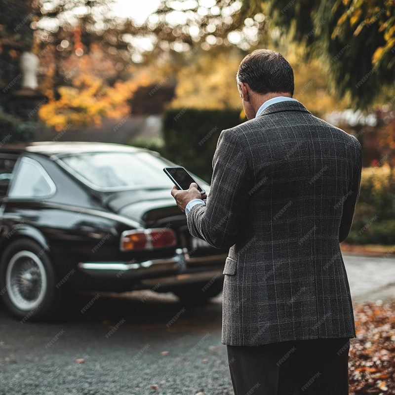 Orlando Airport Transportation & Hotel Services LLC imgi 50 45yearold man suit looking his smartphone 1177187 137908